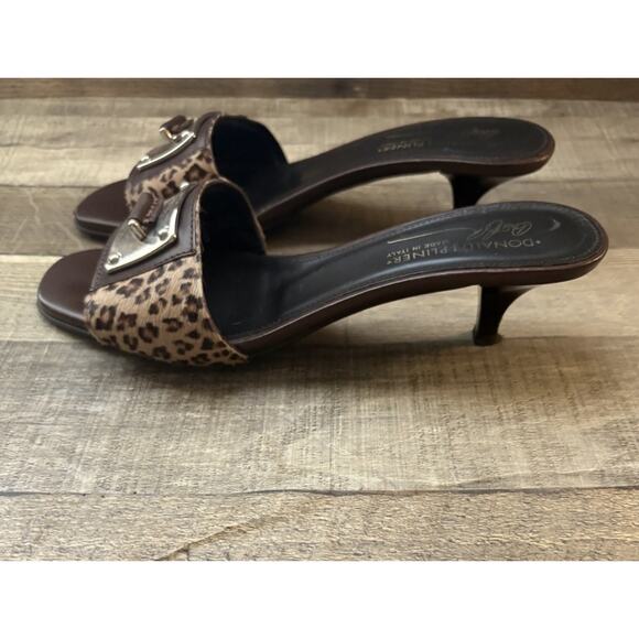 Donald J Pliner Kim Leopard Print Slide Size 8 1/2 M - Picture 4 of 8